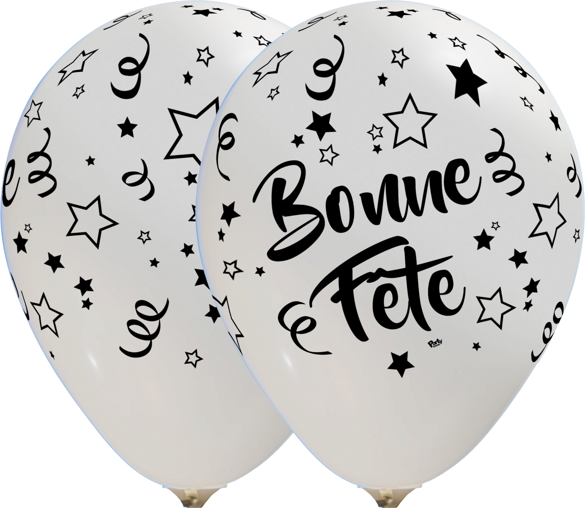 Bonne F te 50ct 12 White Latex Balloons PartyZoneStore bonne-f-te-50ct-12-white-latex-balloons-partyzonestore